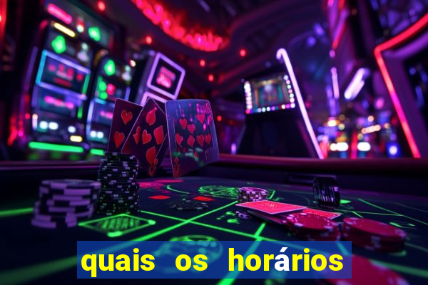 quais os horários que o fortune tiger paga