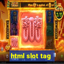 html slot tag