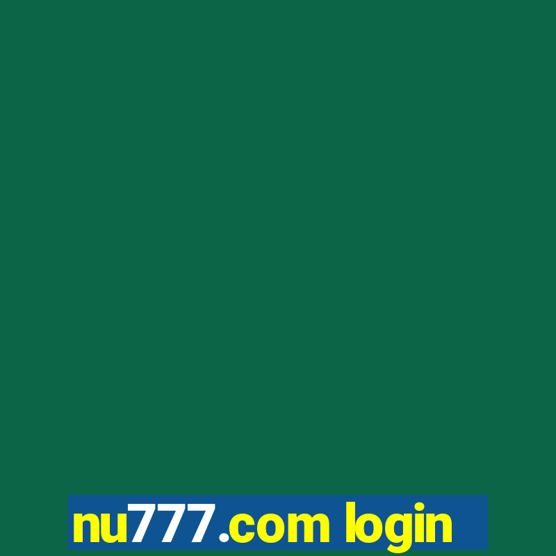 nu777.com login