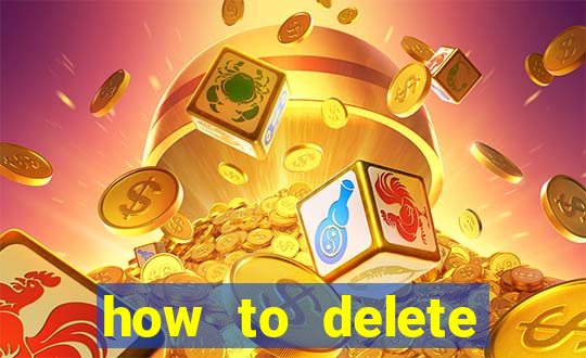 how to delete account in bingo plus