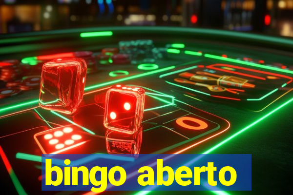 bingo aberto