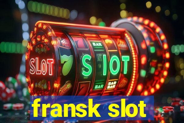 fransk slot