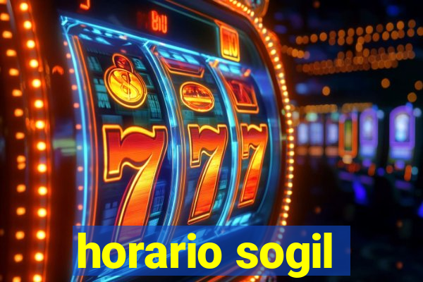 horario sogil