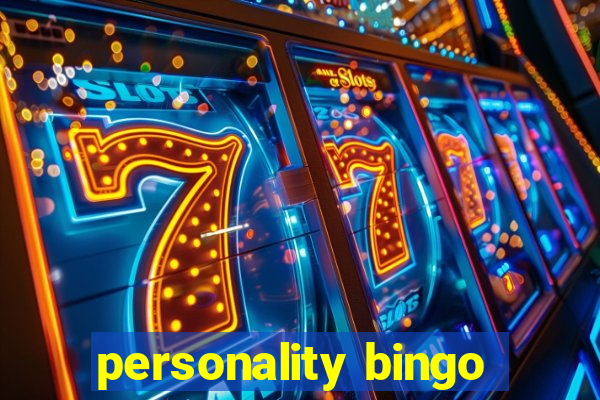 personality bingo