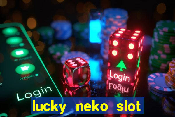 lucky neko slot logo png