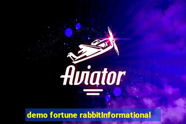 demo fortune rabbitInformational