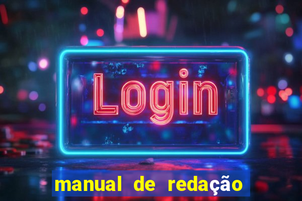 manual de redação da folha de são paulo pdf