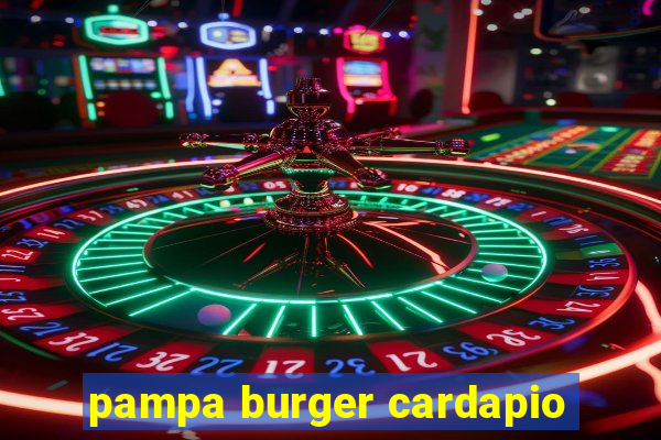 pampa burger cardapio