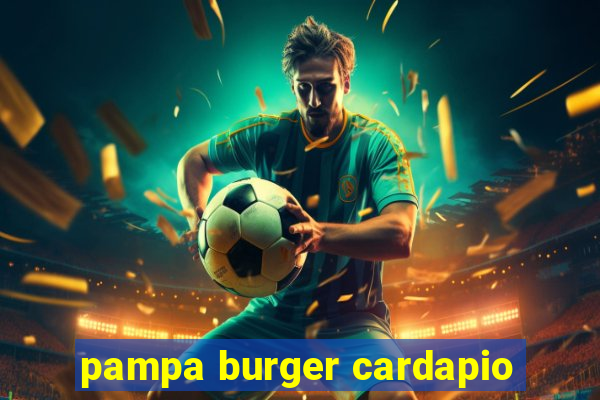 pampa burger cardapio