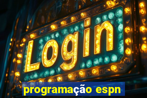 programação espn