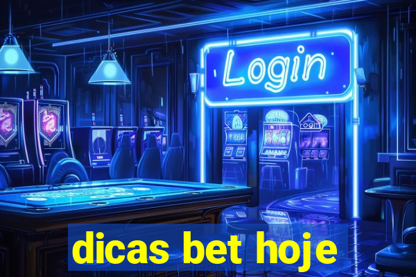 dicas bet hoje