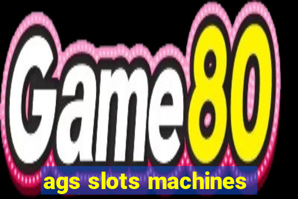 ags slots machines