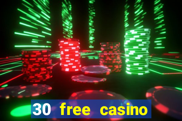 30 free casino bonus no deposit