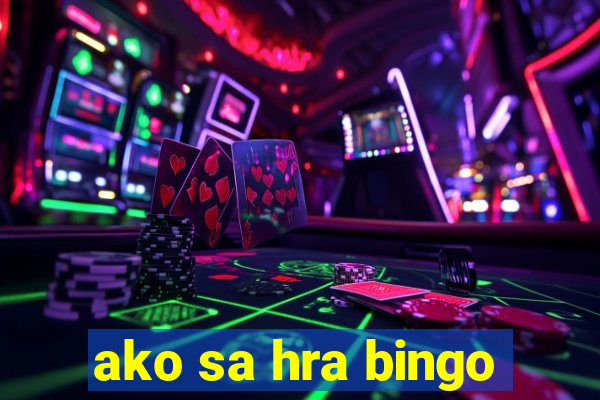 ako sa hra bingo