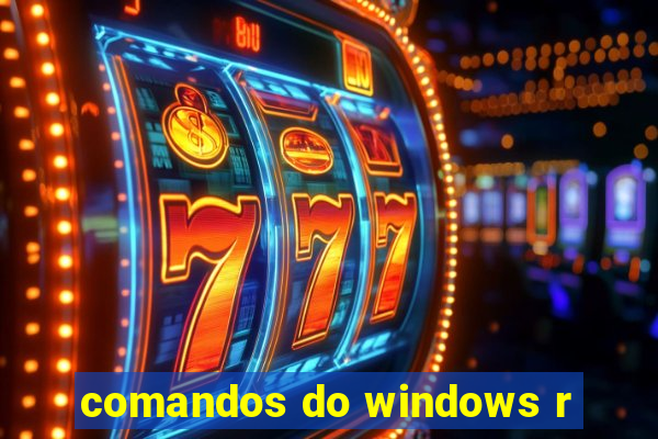 comandos do windows r