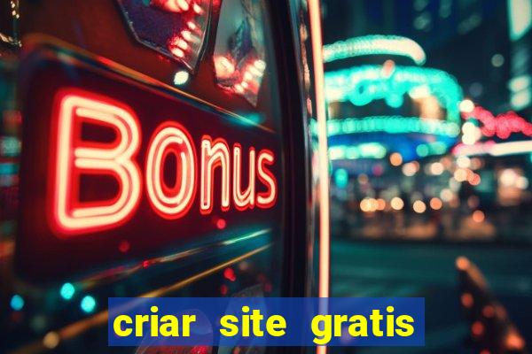 criar site gratis de jogos