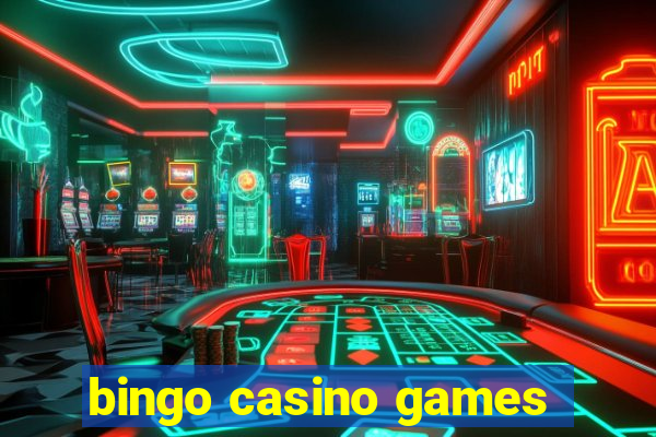 bingo casino games