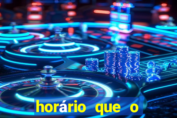 horário que o fortune mouse paga