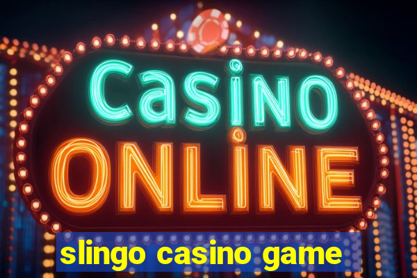 slingo casino game