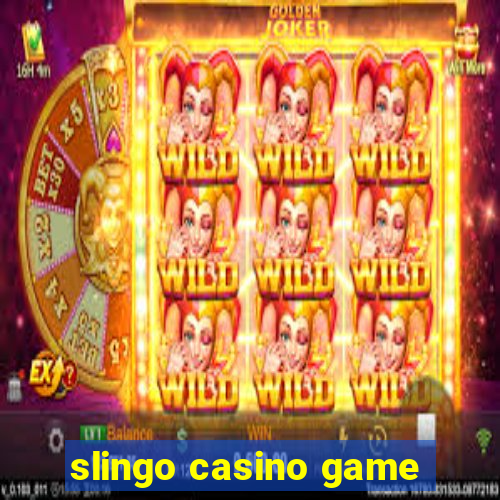 slingo casino game