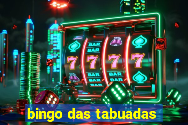 bingo das tabuadas