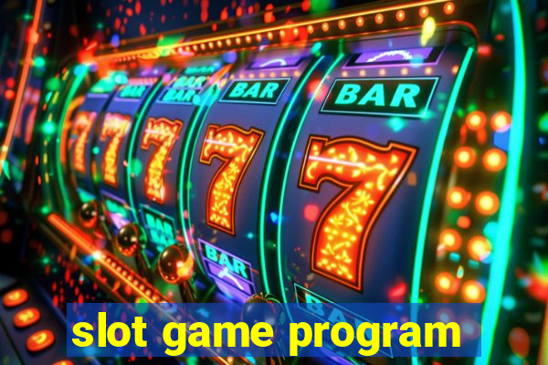 slot game program