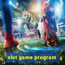 slot game program