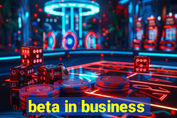 beta in business