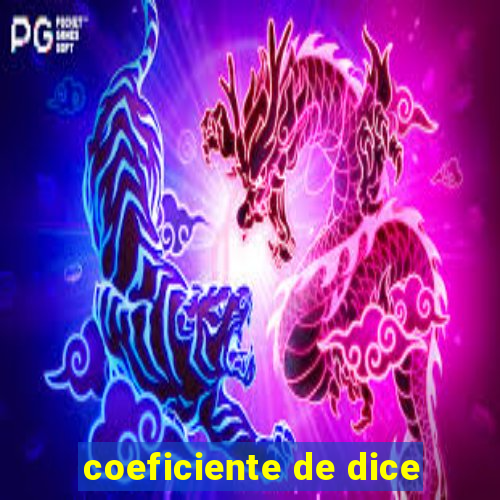 coeficiente de dice