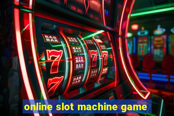 online slot machine game