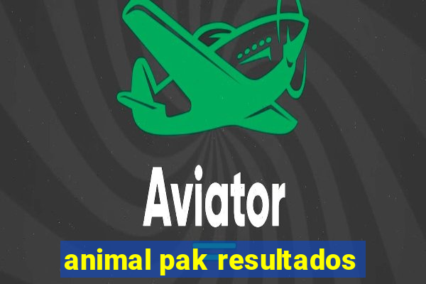 animal pak resultados