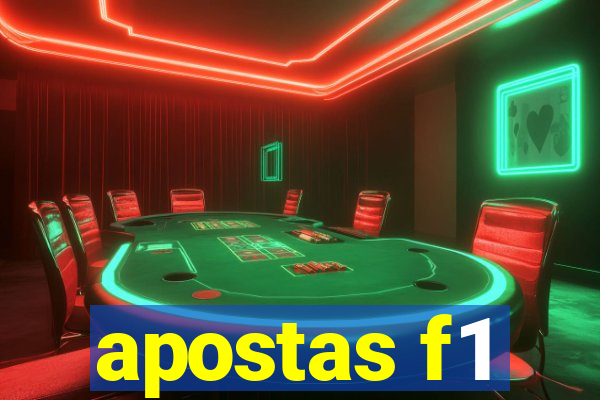 apostas f1