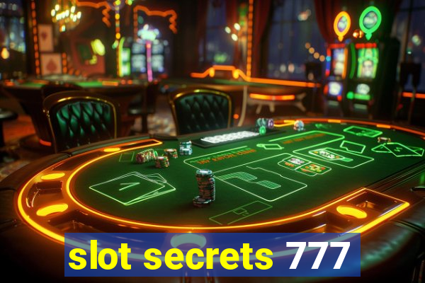 slot secrets 777