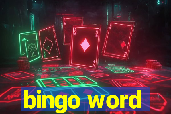 bingo word