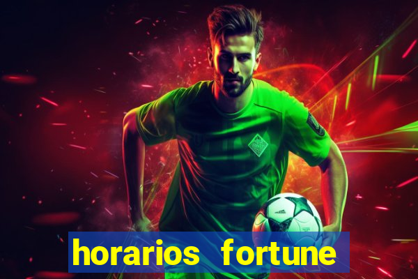 horarios fortune tiger hoje