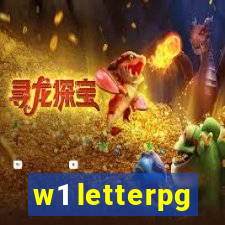 w1 letterpg