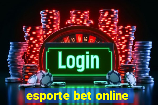 esporte bet online