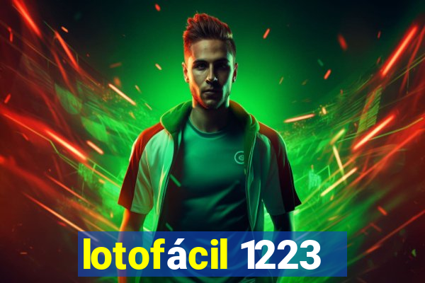 lotofácil 1223