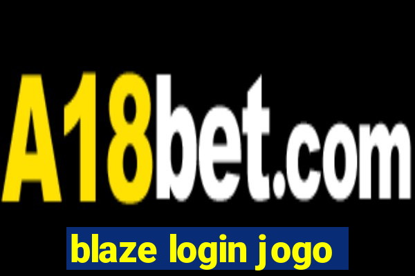 blaze login jogo