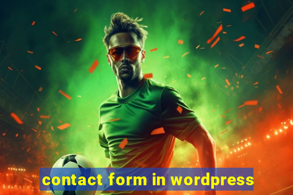 contact form in wordpress