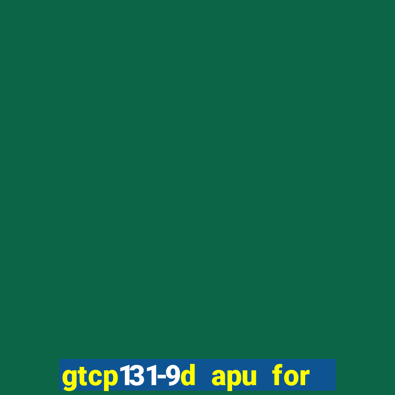 gtcp131-9d apu for sale or lease