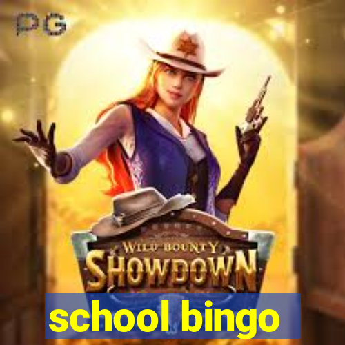 school bingo