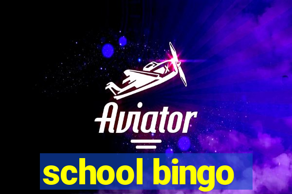 school bingo