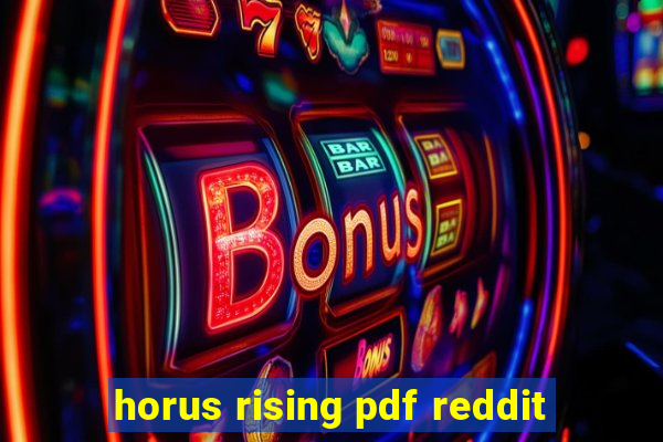 horus rising pdf reddit