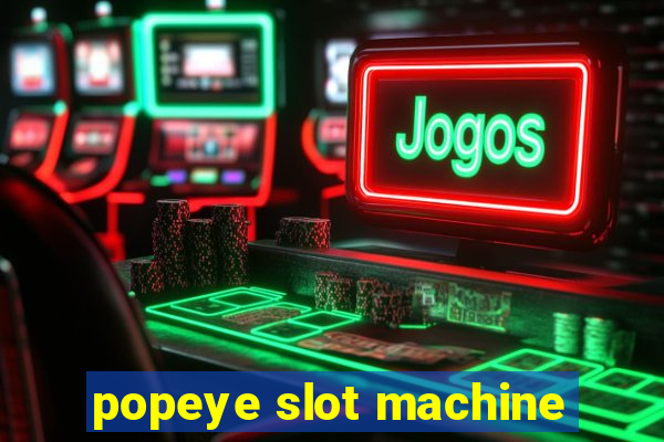 popeye slot machine