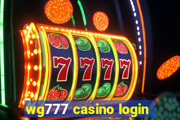 wg777 casino login