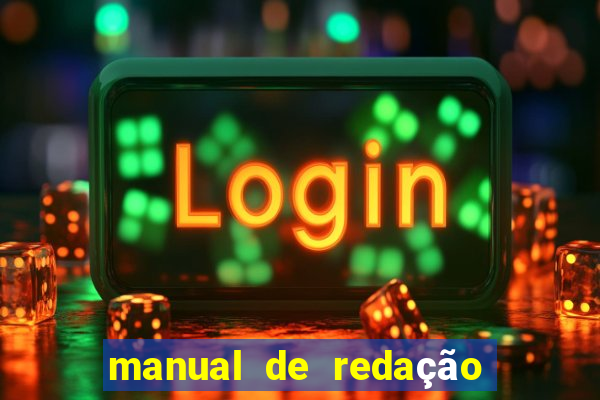 manual de redação folha de são paulo pdf