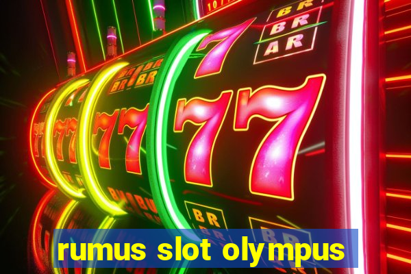 rumus slot olympus