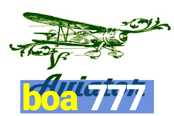 boa 777