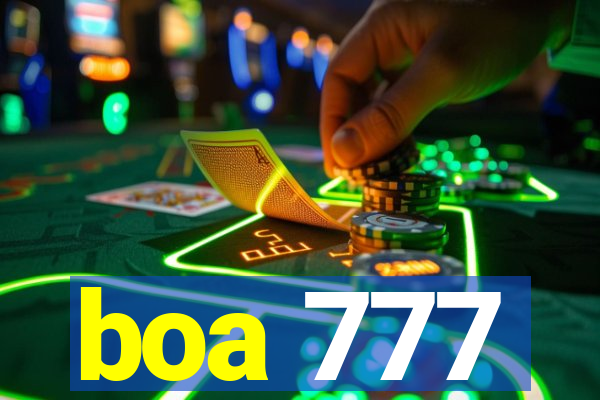 boa 777